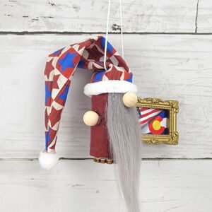 "Patriotic 1" Gnome Ornament