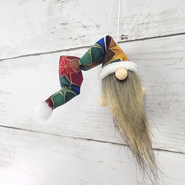 "Stars 1" Gnome Ornament - Image 3