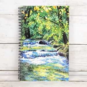 "Peaceful Creek" Spiral Notebook