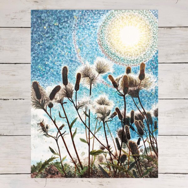 "Blue Sunlight" Art Print