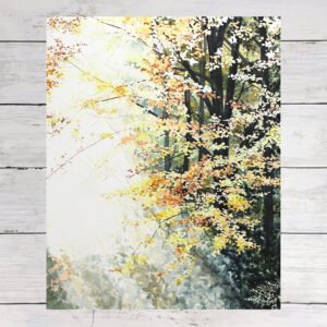 "Fall Sunrays" Art Print