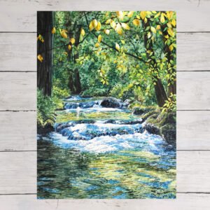 "Peaceful Creek" Art Print
