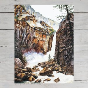 "Stone Rapids" Art Print