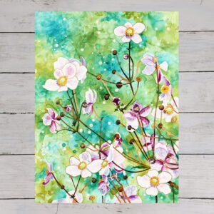 "Vibrant Wildflowers" Art Print