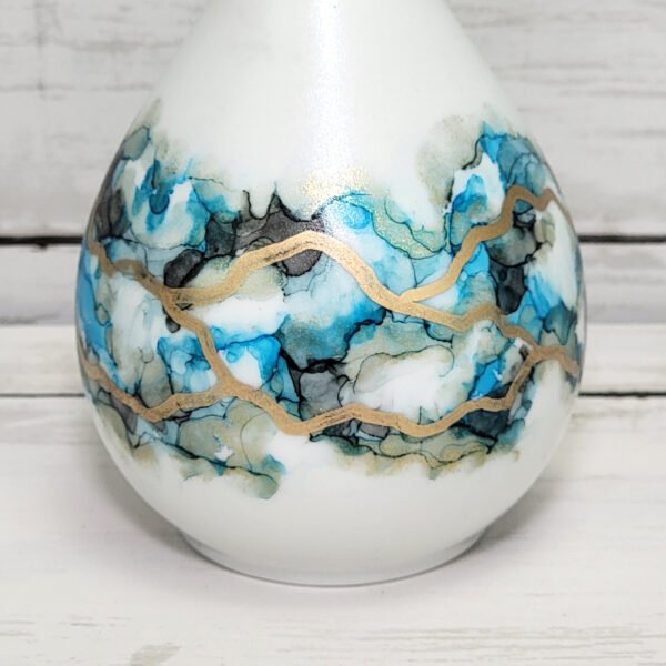 "#1" 4.5 inch Bud Vase - Image 2