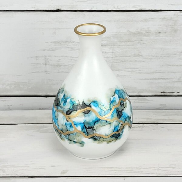 "#1" 4.5 inch Bud Vase
