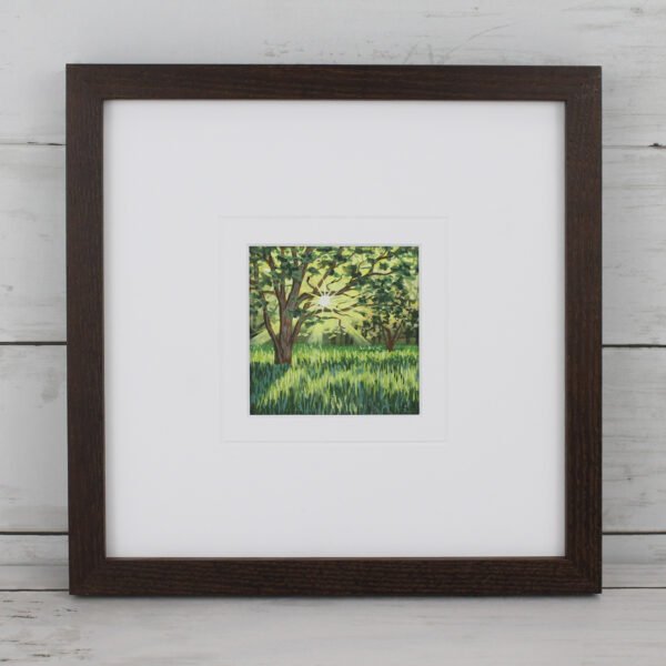 "Sunlit Canopy" Miniature Landscape - Image 2