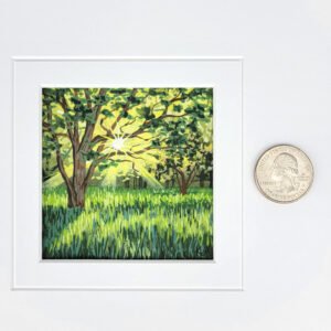 "Sunlit Canopy" Miniature Landscape