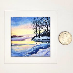 "Frozen Serenity" Miniature Landscape