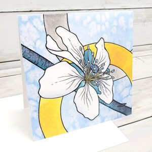 "Cherry Blossom" Single Notecard