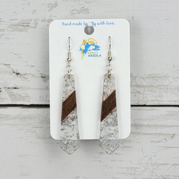 "Set #14" BoHo Wooden Drop Earrings