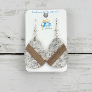 "Set #7" BoHo Wooden Drop Earrings